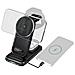PA0292 Caricabatterie per dispositivi mobili Auricolare, Smartphone, Orologio intelligente Nero dC Carica wireless Ricarica rapida Interno - Foto miniatura 4