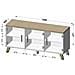LOTTA KOM150 3D credenza per soggiorno 3 porta /porte - Foto miniatura 2