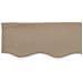 Tenda Valance per struttura 6 m Beige 5,8x0,2 m - Foto miniatura 5