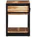 Comodini 2 pezzi 40x35x50 cm Legno massello di acacia - Foto miniatura 8