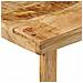 Scrivania 165x110x75 cm in Legno Massello di Mango - Foto miniatura 6
