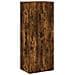 Mobili TV a Muro 5pz Rovere Fumo in Legno Multistrato - Foto miniatura 8