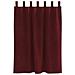 Tende con tende 2 pcs Rosso vino 140 x 140 cm Velluto - Foto miniatura 4