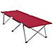 Letto da campeggio pieghevole Rosso 62 x 194 x 42 cm - Foto miniatura 1