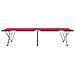 Letto da campeggio pieghevole Rosso 62 x 194 x 42 cm - Foto miniatura 6