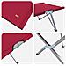 Letto da campeggio pieghevole Rosso 62 x 194 x 42 cm - Foto miniatura 8