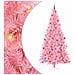 Albero di Natale con 300 LED con supporto Rosa 240 cm PVC - Foto miniatura 1