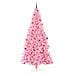 Albero di Natale con 300 LED con supporto Rosa 240 cm PVC - Foto miniatura 3