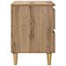 Armadietto per letto Rovere artigianale 40 x 35 x 50 cm - Foto miniatura 7