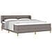 Letto a molle con materasso Talpa 180 x 200 cm Tessuto - Foto miniatura 1