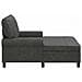 Chaise Lounge con cuscino Nero 91 x 157 x 91 cm Pelle Sintetica - Foto miniatura 5