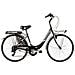 Bici Alluminio Da Donna Misura 26 X 1,75 Bicicletta Linea Venere City Bike Con Cambio 6v Completa Di Accessori Luci A Led - 40 Nero Opaco - Foto miniatura 1