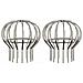 Protezione Foglie per Grondaia 2 pcs Argento 110 mm - Foto miniatura 3
