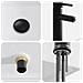 Lavabo da bagno Nero Opaco 40,5 x 30,5 x 13 cm Metallo - Foto miniatura 7