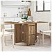 Tavolo da Pranzo 2 pcs 140 x 80 x 77 cm Legno ingegnerizzato - Foto miniatura 2