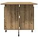 Tavolo da Pranzo 2 pcs 140 x 80 x 77 cm Legno ingegnerizzato - Foto miniatura 7