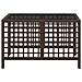 Set divano angolare da giardino a 3 pz con Cuscini in Polyrattan Marrone - Foto miniatura 9