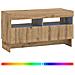 Mobile TV LED Rovere Artigianale Legno ingegnerizzato - Foto miniatura 3