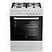 Cucina A Gas FSG62000DW 4 Fuochi Forno A Gas Classe A Colore Bianco - Foto miniatura 4