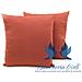 Coppia Cuscini Arredo Imbottiti Tessuto Ottoman In Tinta Unita Colore Siena 16 50x50 Siena 16 - Foto miniatura 1