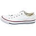 All Star Scarpe Uomo Donna Bianche Basse Tela Ox Optic 45 - Foto miniatura 23