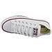 All Star Scarpe Uomo Donna Bianche Basse Tela Ox Optic 45 - Foto miniatura 10