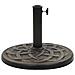 Base Per Parasole Rotonda In Poliresina 19 Kg Bronzo - Foto miniatura 2