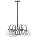 Lampadario Multi Braccio Finitura Cromata, E27 - Foto miniatura 2