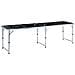 Tavolo Da Beer Pong Pieghevole 240 Cm Nero - Foto miniatura 1