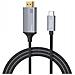 Cavo Adattatore Hdmi /type-c Full Hd, 4k, 1.8m Grey - Foto miniatura 7
