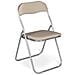 Set Di Due Sedie Pieghevoli, Colore Beige, Misure 43 X 47 X 78 Cm - Foto miniatura 1