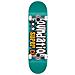 3 Star 7.80"" Complete Skateboard Teal - Foto miniatura 1