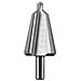525000, Drill, Punta da trapano a cono, Non-ferrous metal, Plastica, Lama in acciaio inox (sottile) , High-Speed Steel (HSS) , Attacco cilindrico, Nero - Foto miniatura 3