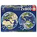 Puzzle - 2x800 Pianeta Terra - Foto miniatura 1