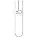 Collana In Argento Sterling 925, Lunghezza 36-38 Cm - Foto miniatura 1