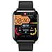 Smartwatch E1 Max Impermeabile 3ATM Display 1.69" Bluetooth per Fitness con Contapassi e Cardiofrequenzimetro Nero - Italia - Foto miniatura 1