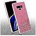 Custodia Compatibile Con Samsung Galaxy Note 9 In Rosa Con Glitter - Coperchio Protettivo In Silicone Tpu Flessibile Con Glitter Scintillanti - Foto miniatura 2
