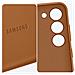 Cover Galaxy S23 Vera Pelle Originale Leather Cover Camel - Foto miniatura 3