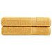 Asciugamani Premium SOLUND 2 pz Oro 100x200cm 600gsm - Foto miniatura 1
