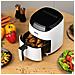 ZAF3551W friggitrice Singolo 3,5 L Indipendente 1200 W Friggitrice a basso contenuto di grassi Nero, Bianco - Foto miniatura 3