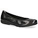 Black Nappa Casual Closed Ballerinas Ballerine Pelle Scarpe Donna Nero Eu 36, 9-22150-42-022 - Foto miniatura 1