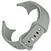 Cinturino Per Orologio In Silicone Per Google Pixel Watch - 41 Mm Grey - Foto miniatura 2