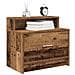 Comodini Con Cassetto 2 Pz In Legno Antico 51x31x47 Cm - Foto miniatura 1