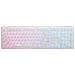 One 3 Rgb Tastiera Giocare Usb Qwerty Inglese Us Bianco - Foto miniatura 1