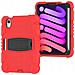 Custodia Resistente Per Ipad Mini 6 (2021) Con Supporto, Colore Rosso, Protezione Ottimale - Foto miniatura 1