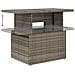 Set Divano da Giardino 6 pz con Cuscini Grigio in Polyrattan - Foto miniatura 7