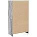 Lusso Casadino -  Libreria Grigio Sonoma 57x28,5x107,5 Cm In Legno Multistrato - Foto miniatura 5
