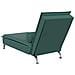 Chaise Longue Massaggi Con Capezzale Verde Scuro In Velluto - Foto miniatura 5