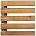 Sedia da giardino impilabile 4 pz Legno massello di acacia e acciaio inossidabile - Foto miniatura 9