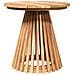 Tavolo Laterale da Giardino Ø50x49.5 cm in Legno Massello di Teak - Foto miniatura 1